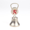 Custom Logo Bottle Opener Dinner Bell Country Souvenir Rotate Brass Bell for Gift Shops