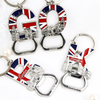 Custom Design London Souvenir Initial Letter Key Chain Metal Bottle Opener Keychain