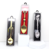 Personalized Antique Engraved Souvenir Spoons Small Mini Custom Metal Spoon with Box Packing