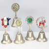 Professional Souvenir Factory Customized Metal Craft Metal Brass Travel Souvenir Dinner Bell
