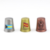 Personalized Custom Logo Metal Crafts Decorative Countries Tourist Souvenir Sewing Thimbles