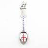 Custom Logo Zinc Alloy Vintage Mini Georgia Souvenir Tourist Metal Souvenir Spoon