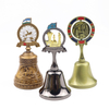 Customized Design Logo Metal Countries City Tourist Gift Kazakhstan Souvenir Bell Dinner Bell