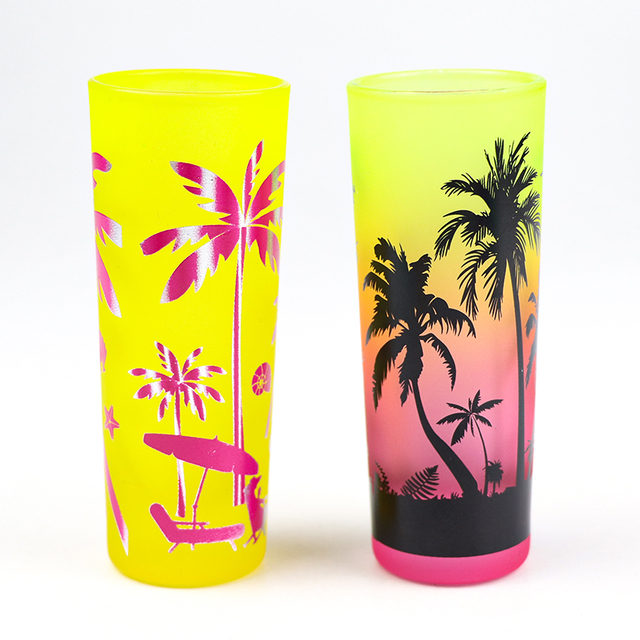 Personalized Custom Printing Logo Tourist Souvenir Gift Tall Long Tequila Shot Glasses Wholesale