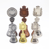 Factory Custom Logo Russia Souvenirs Zinc Alloy Metal 3d Hand Souvenir Dinner Bell
