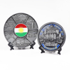 Customized Made Zinc Alloy Metal Crafts Kurdistan Countries Tourist Souvenir Plate