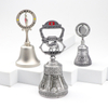 Customized Design Zinc Alloy Switzerland Souvenir Bell Table Decor Hand Dinner Bell