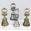 Professional Souvenir Factory Customized Metal Craft Metal Brass Travel Souvenir Dinner Bell