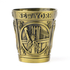 Wholesale Personalized Custom Design Logo Engraved Unique Metal Shot Glasses Souvenir