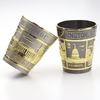 Wholesale Custom Personalized Antique Zinc Alloy 3D Tourist Souvenir Metal Shot Glasses