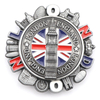 Custom Design Zinc Alloy London Tourist Souvenir 3D Metal Fridge Magnet