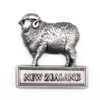 Factory Customised Design Zinc Alloy New Zealand Souvenirs Metal Fridge Magnet Pendant