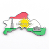 Personalized Zinc Alloy Iraq Kurdistan Souvenir Metal 3d Fridge Magnet Customised
