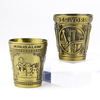 Wholesale Personalized Custom Design Logo Engraved Unique Metal Shot Glasses Souvenir