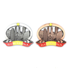 Factory Custom Design Metal 3d Spain City Madrid Barcelona Tourist Souvenir Gift Fridge Magnet