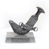 Wholesale Custom Logo Home Table Decorative Oman Khanjar Camel Souvenir Metal Figurine