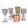 Factory Wholesale Customized Design Logo Zinc Alloy Metal Tourist Souvenir Shot Glass