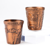 Wholesale Personalized Custom Design Logo Engraved Unique Metal Shot Glasses Souvenir