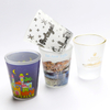 Personalized Souvenir 2OZ Sublimation Frosted Custom Printed Decal Logo Shot Glasses
