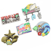 Custom Design Beach City Island Travel Souvenir Metal Fridge Magnet for Gift Shops Resorts Wholesalers