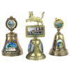 Customized Design Travel Souvenir Dinner Bell Hand Bell Table Decorative Metal Souvenir Bells