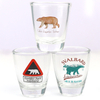 Wholesale Custom Logo Printing Sublimation Decal Souvenir Mini Shot Glass