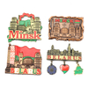 Custom Design Zinc Alloy Belarus Minsk Souvenir Refrigerator Magnets Metal Fridge Magnet