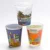 Personalized Souvenir 2OZ Sublimation Frosted Custom Printed Decal Logo Shot Glasses