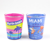 Factory Direct Custom Printing Logo Decal Miami Beach Tourist Gift Island Vodka Souvenir Shot Glasses