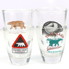 Wholesale Custom Logo Printing Sublimation Decal Souvenir Mini Shot Glass