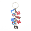 Factory Customized Design Texas London Souvenir Key Chain Metal Keychain Charms