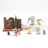 OEM Custom Design Zinc Alloy Home Decoration Souvenir Gifts Mini Statue Sculpture Metal Figurine