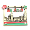 Customised Morocco City Logo Souvenir Magnets Fridge Metal Custom 3D Refrigerator Magnet