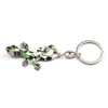 Wholesale Custom Logo Metal Beach Sea Island Tourist Souvenirs Gecko Lizard Keychain