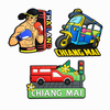 Custom PVC Fridge Magnet Beach Bahamas Tourist Souvenirs Rubber Refrigerator Magnet