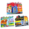 Wholesale Custom Dubai City Souvenir 3D Resin Refrigerator Fridge Magnet Manufacturer 