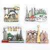 Custom Design Tourist Souvenir Refrigerator Magnet 3D Metal Camel Dubai Fridge Magnet