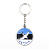 Custom Design Zinc Alloy Countries Estonia Tourist Souvenir Keychain Metal Key Chain