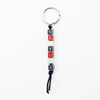 Customized Logo Luxury City Souvenirs 3D Bead Dice Keychain Metal Key Chains 