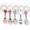 Wholesale Custom Design Souvenir Metal Bottle Opener Mini Spoon Keychain