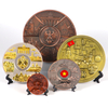 Factory Custom Design 3D Countries City Souvenir Decorative Metal Souvenir Plate