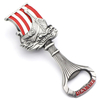 Customized Design Denmark Souvenir Metal Craft 3D Beer Bottle Opener Fridge Magnet