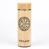 Manufacturer Custom Copenhagen Iceland Viking Souvenir Bamboo Vacuum Flask Insulated Water Bottle