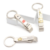 Wholesale Custom Logo Countries Souvenir Metal Key Chain Beer Bottle Opener Keychain