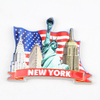 Customized Made 3d Resin Souvenir Magnet New York City Tourist Magnet Polyresin Fridge Magnet