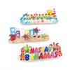 Customized Design Sea Beach Island Bahamas Souvenir Magnet 3d Resin Souvenir Fridge Magnet