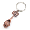 Custom Design Zinc Alloy London Tourist Souvenir Metal Bottle Opener Mini Spoon Keychain