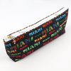 Custom Printed Logo Travel Souvenir School Polyester Pencil Bag Pen Cases Bags