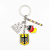 Personalized Custom Logo Countries City Travel Gifts Germany Souvenir Keychain Metal Key Charms