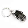 Customized Logo Epoxy Slipper Flip Flop Shaped Beach Souvenir Keyring Metal Beer Bottle Opener Keychain